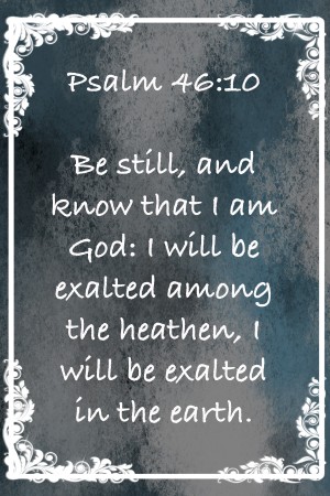 Psalm 46 10 8CH